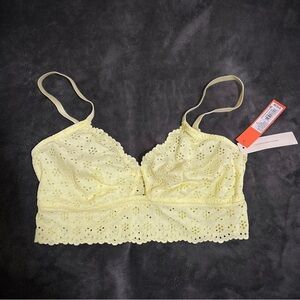Yellow Lace Bralette